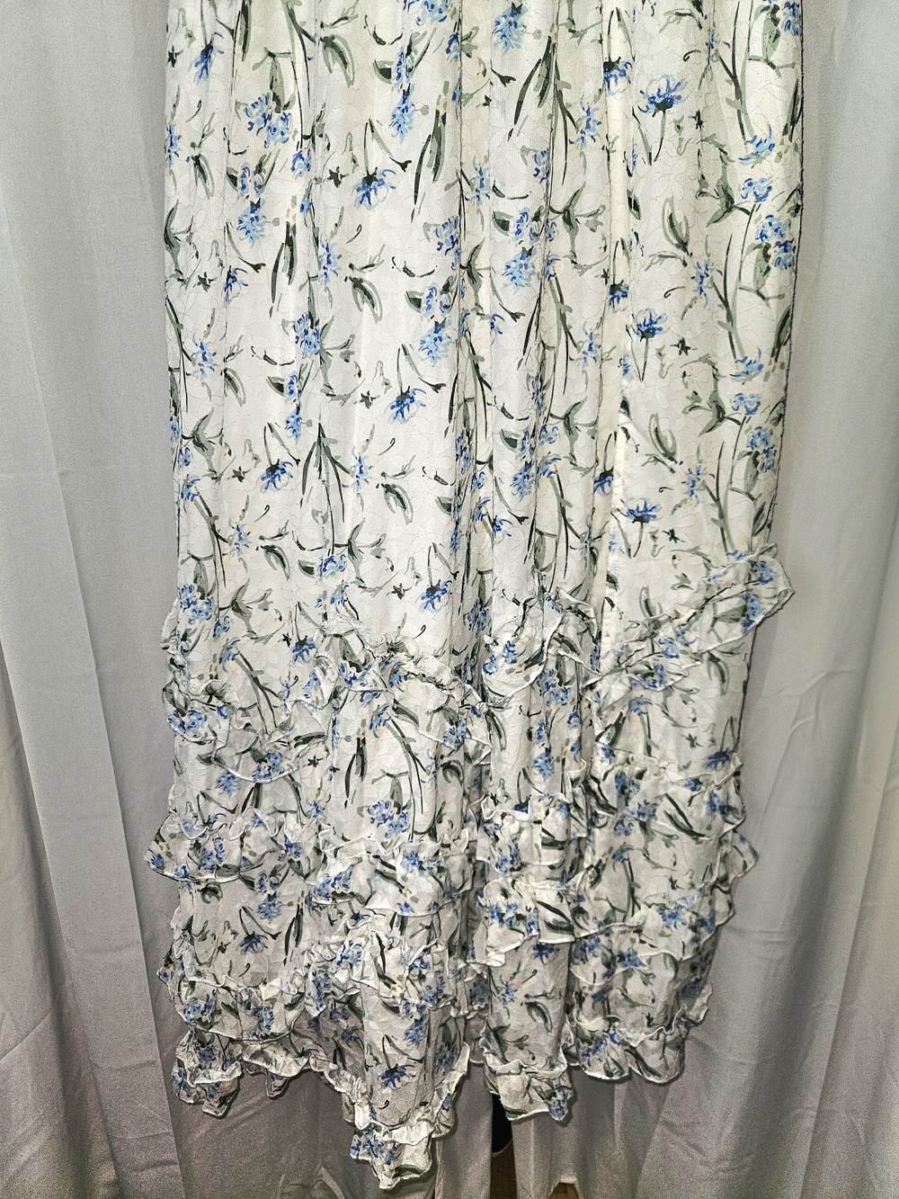 Rebdolls Floral Ruffle Maxi Dress β Size 2X β Boho Cottagecore β EUC - Picture 2 of 10
